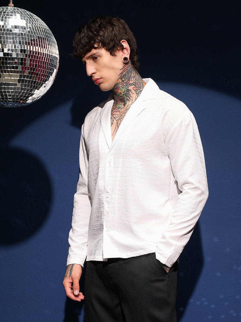 Striped Cuban Shirt