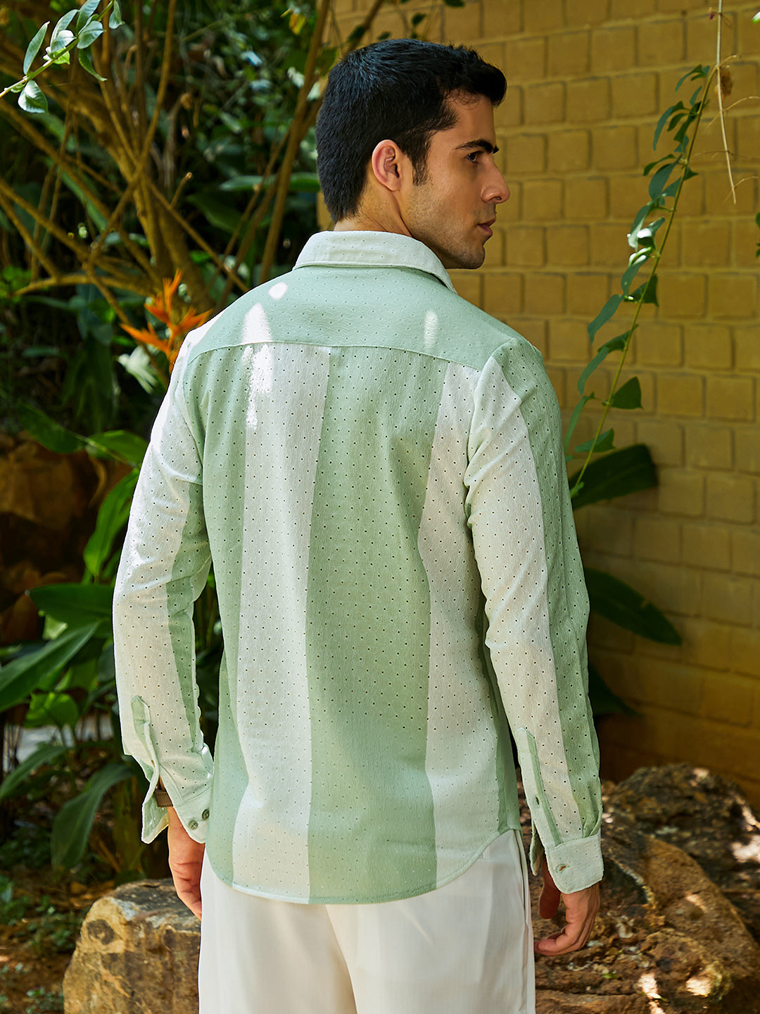 Panel-Tactile Shirt