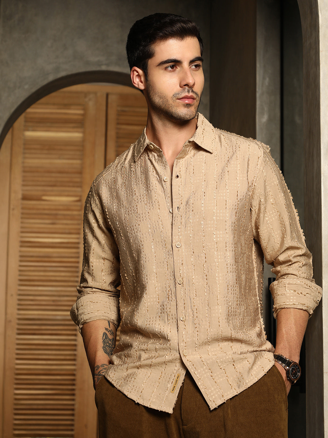 Wicker-Tactile Shirt