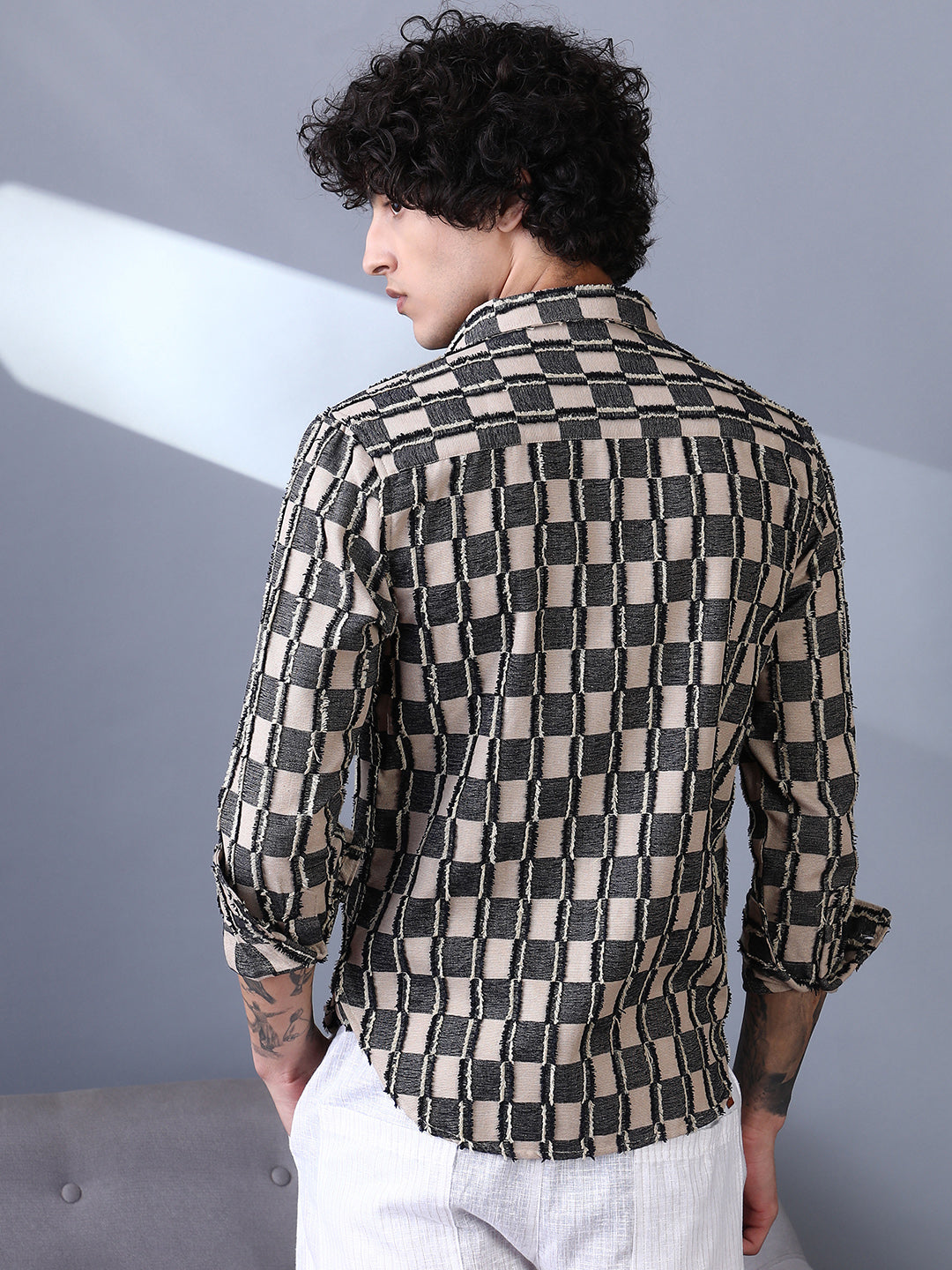 Block-Edge Shirt