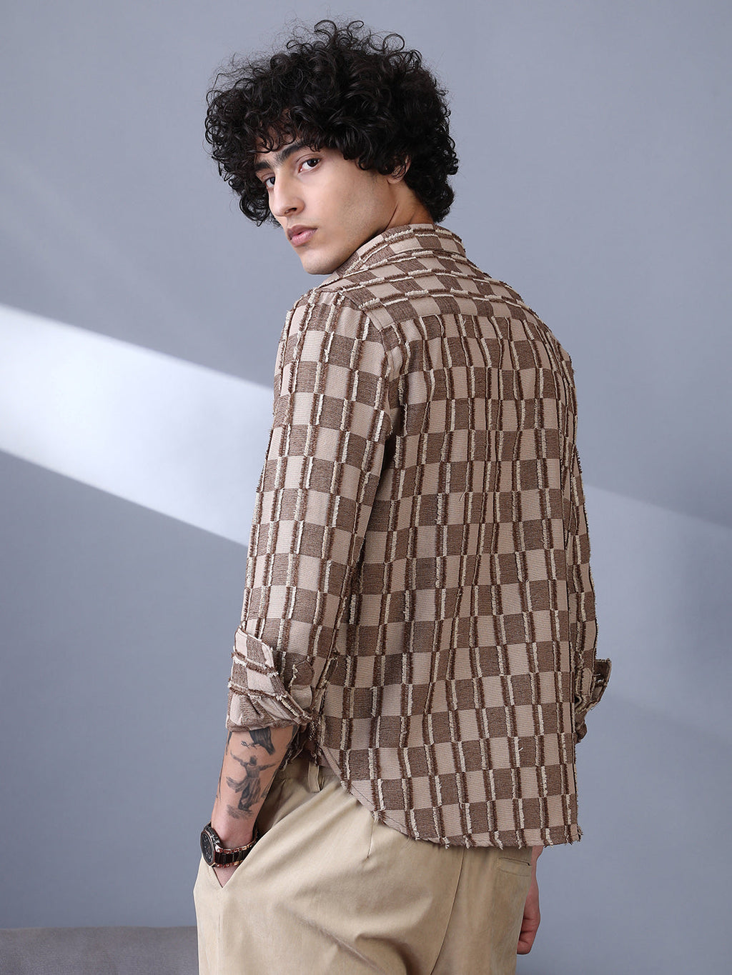 Block-Edge Shirt