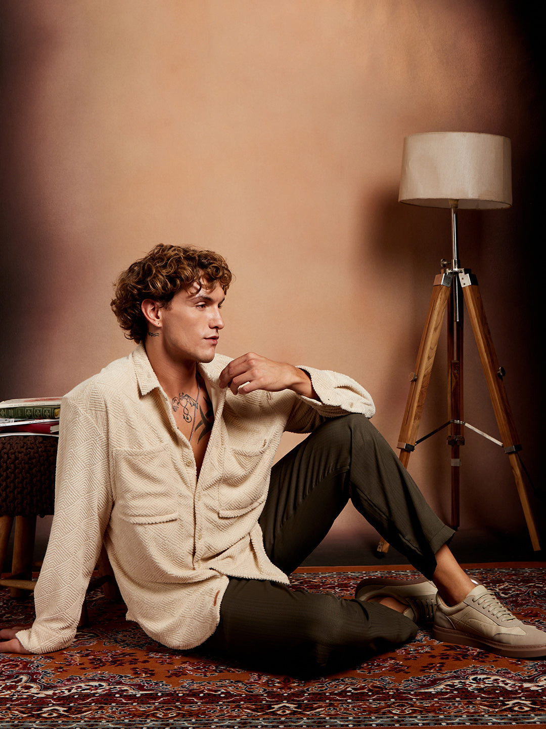 Axisline Utility-Relaxed Shirt